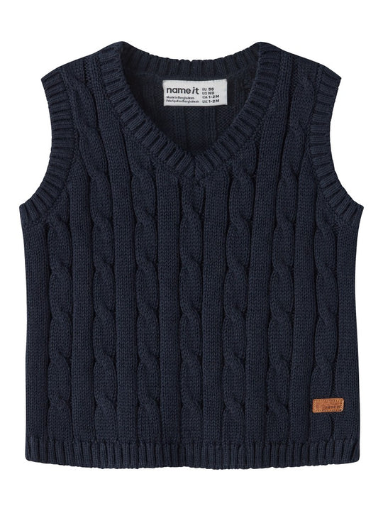 Name It Raffat - Knit Slipover - Navy Blazer