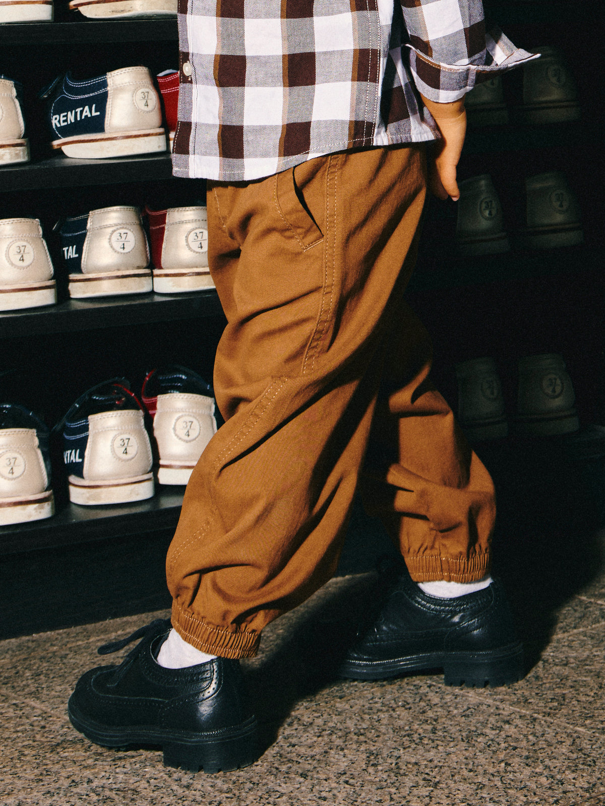 Name It Ben - Jog Barrel R Twi Pant 3210 - Sepia