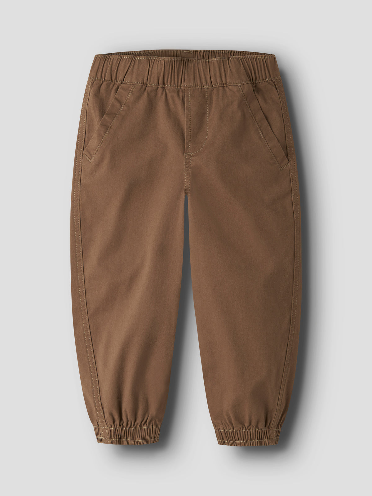 Name It Ben - Jog Barrel R Twi Pant 3210 - Sepia