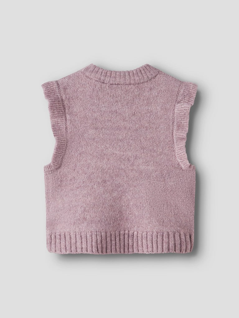 Name It Rosely - Knit Slipover - Mauve Shadows