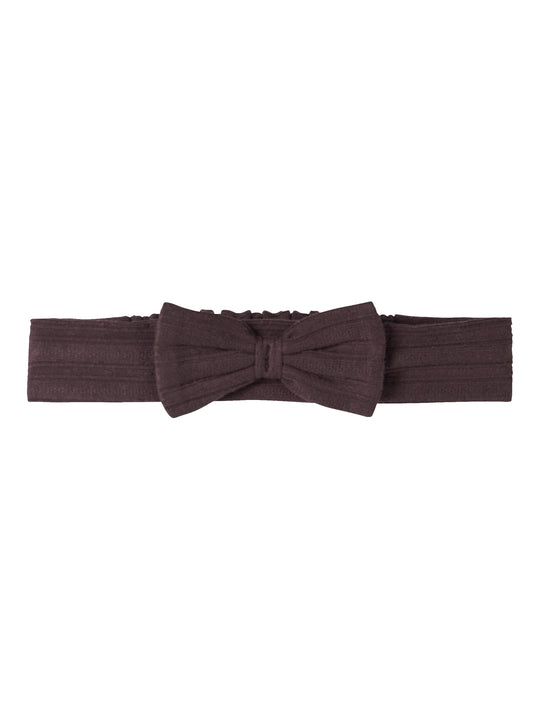 Name It Ruthie - Headband - Chocolate Plum