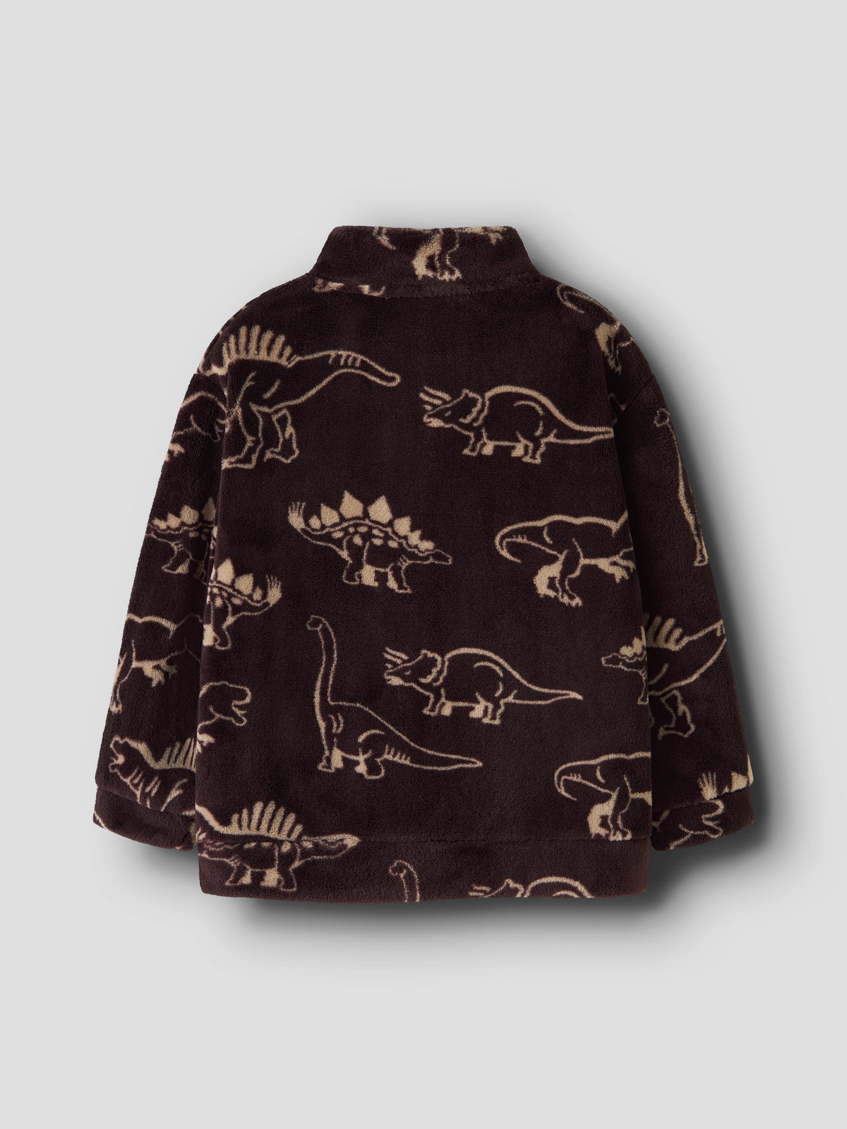 Name It Ricolaj - Teddy Cardigan - Chocolate Plum