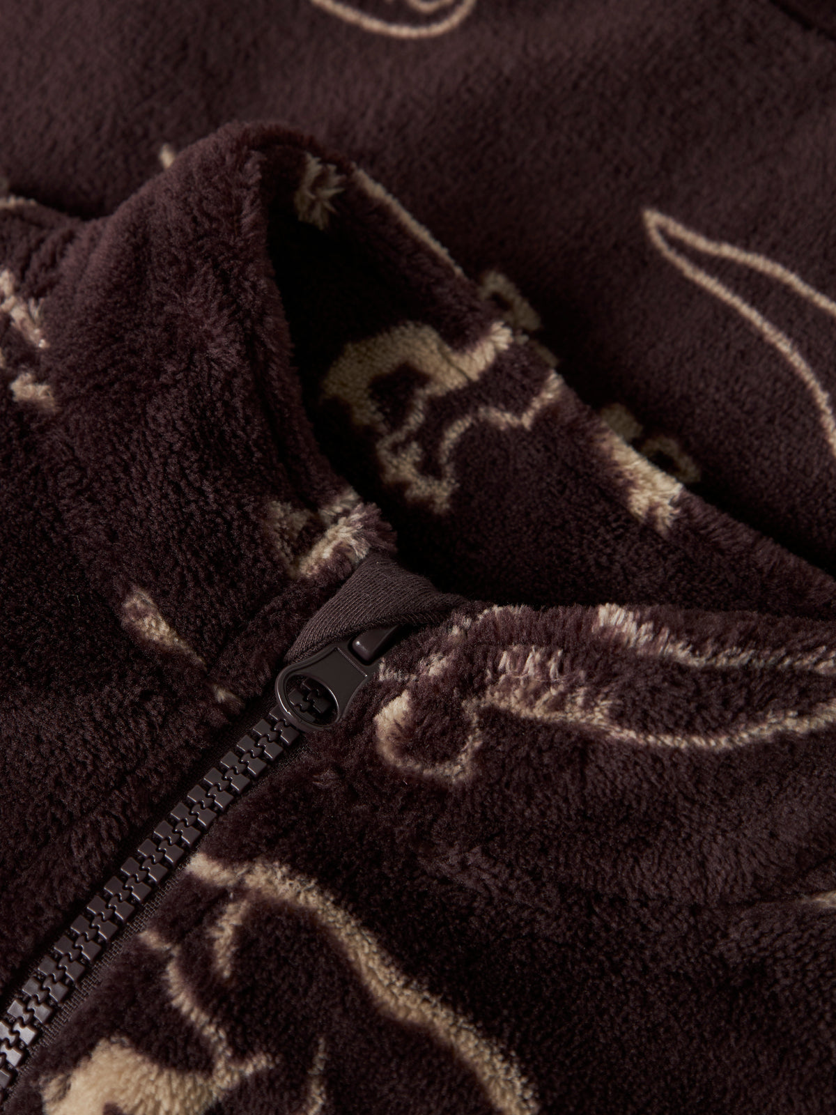 Name It Ricolaj - Teddy Cardigan - Chocolate Plum