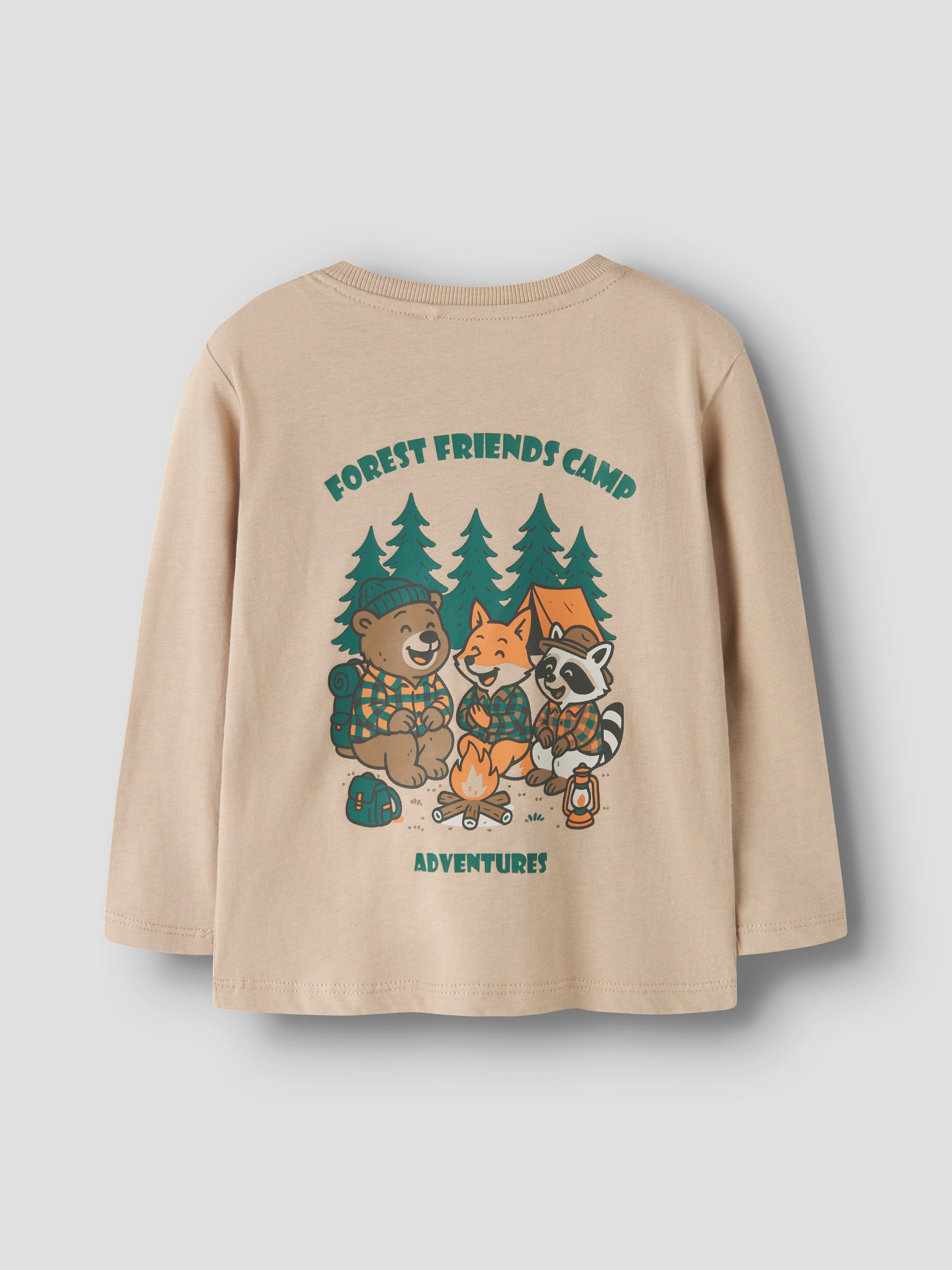 Name It Velix - LS Top - Sesame Bear