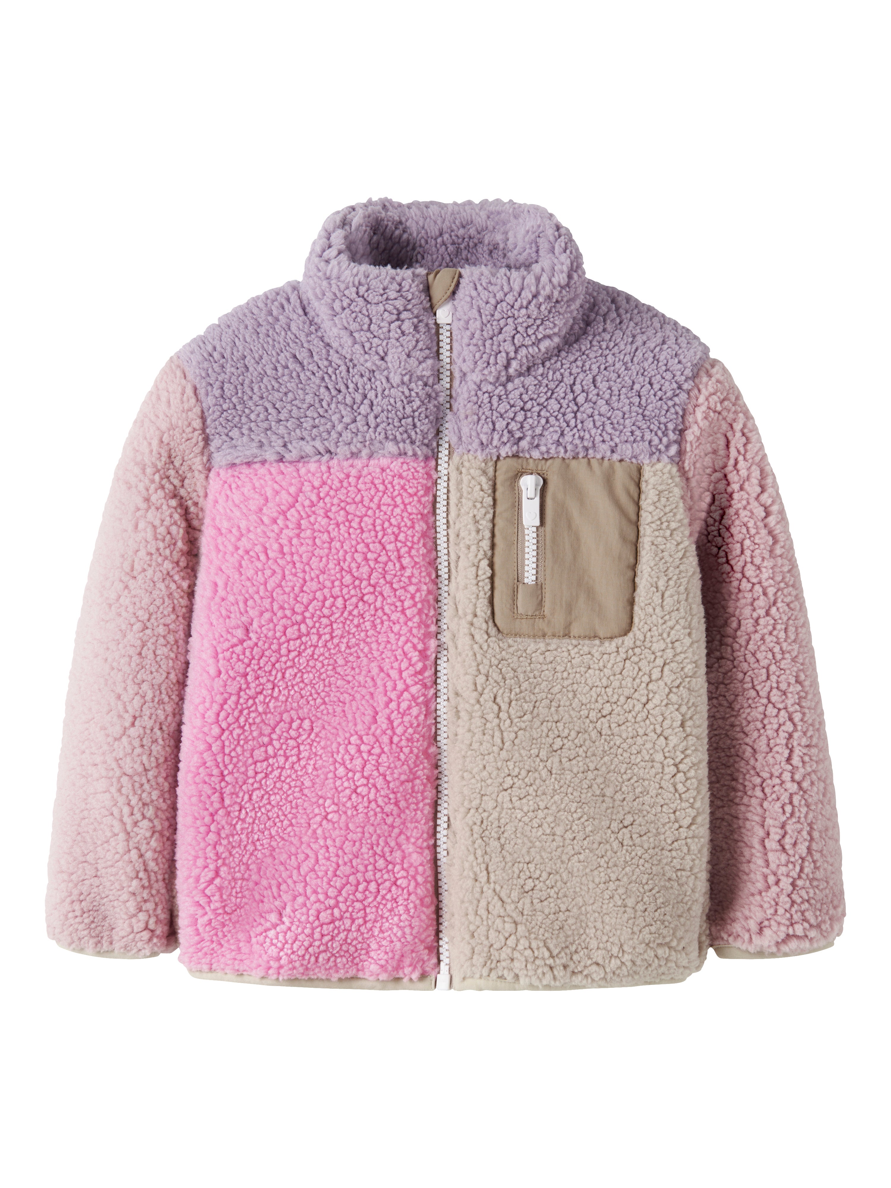 Name It - Monica Teddy Jacket - Peyote
