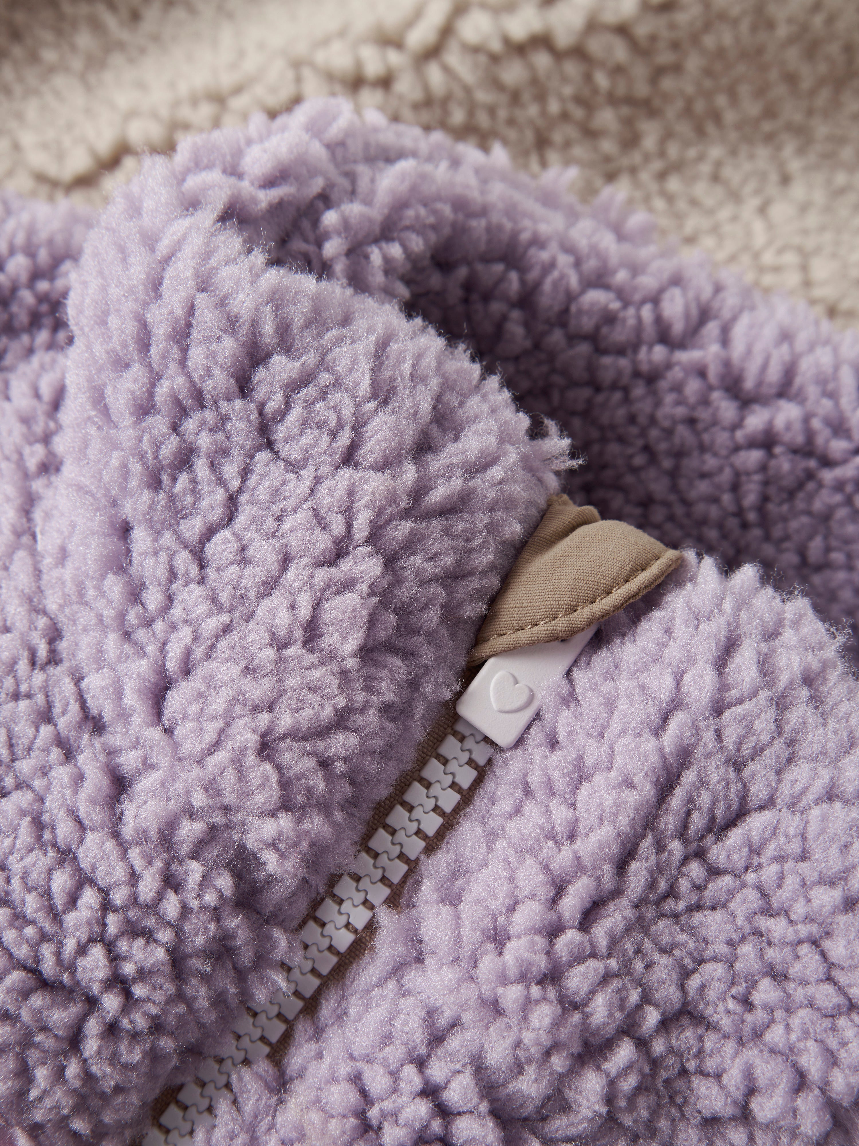 Name It - Monica Teddy Jacket - Peyote