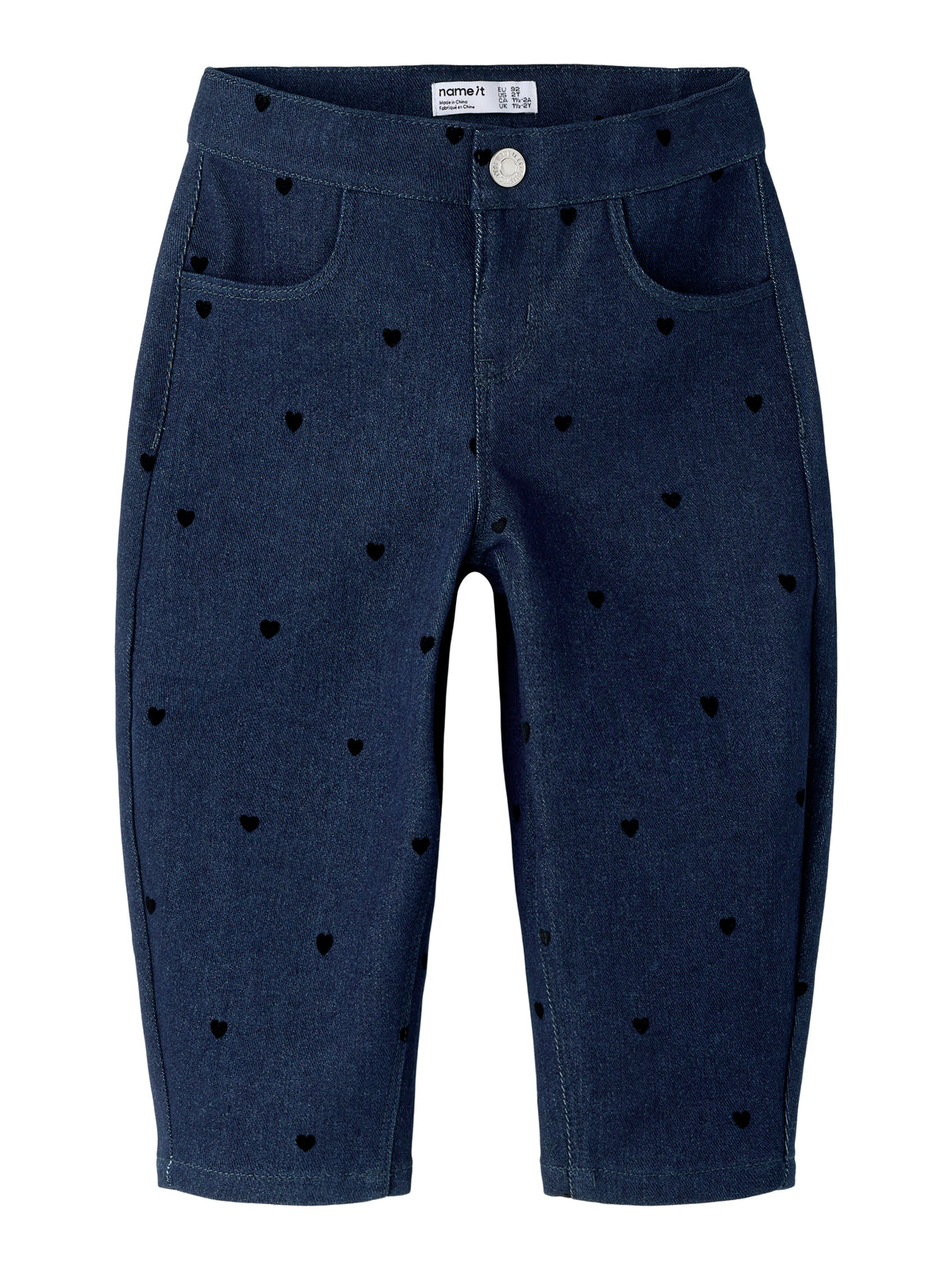 Name It Bella - Barrel Jeans 4780 - Dark Blue Denim