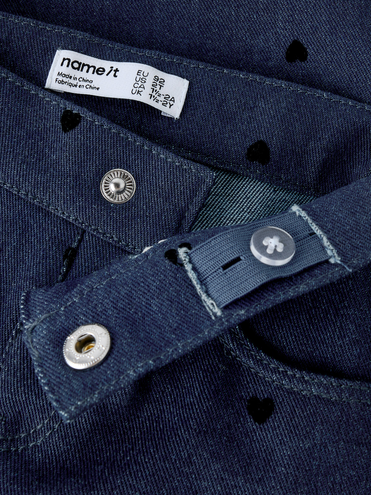 Name It Bella - Barrel Jeans 4780 - Dark Blue Denim