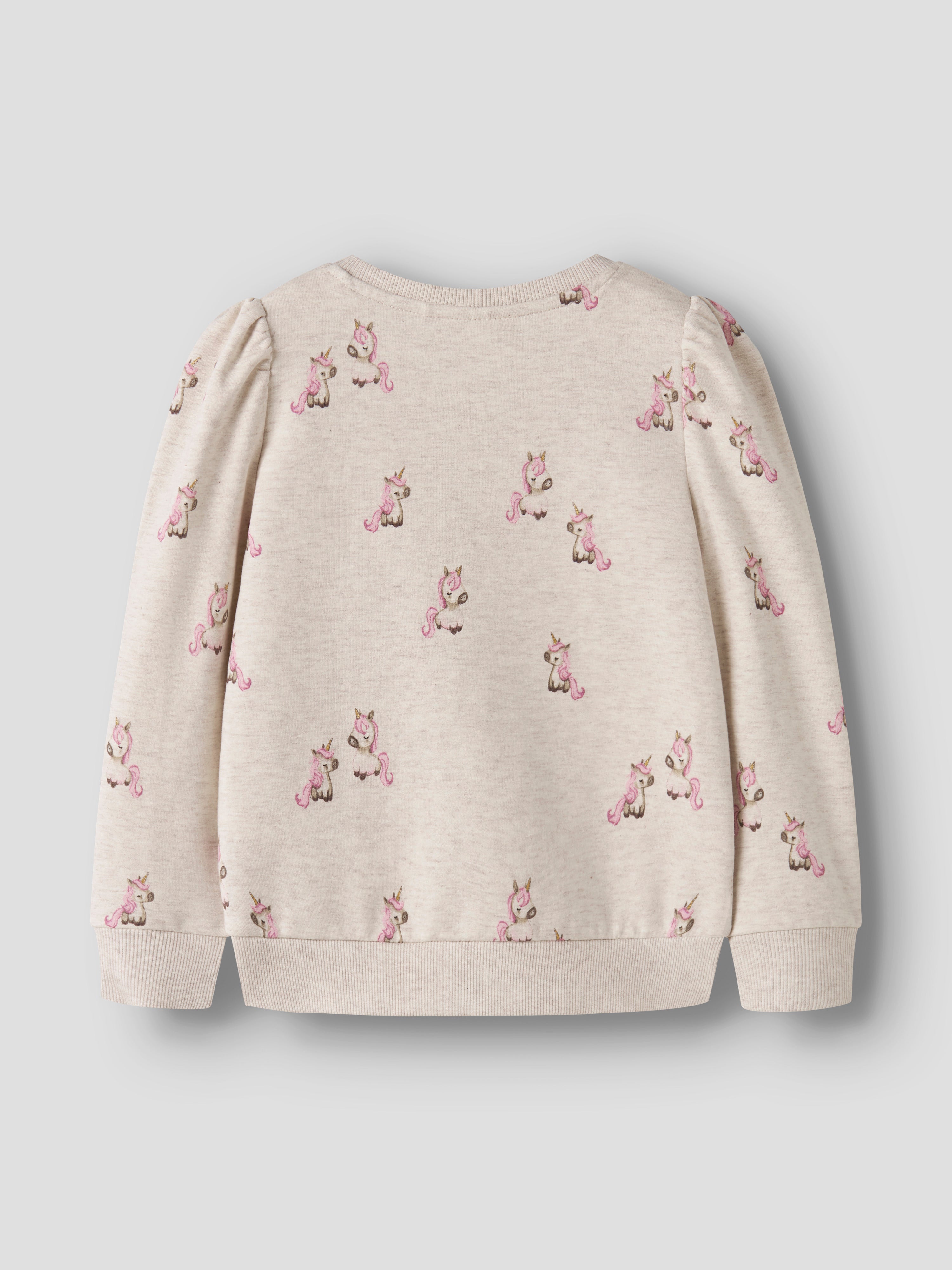 Name It Laurie - LS Sweat Shirt - Peyote Melange
