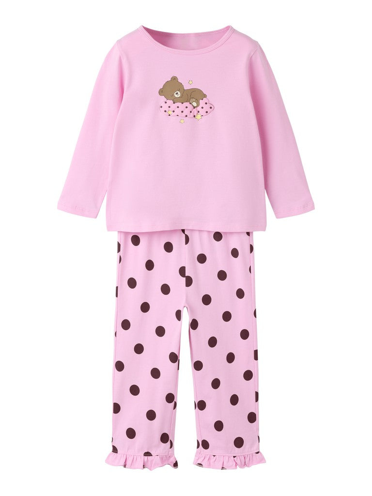 Name It Raniq - Night Set - Full Blooming Pink