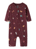 Name It Vismas Natdragt - Burgundy/Xmas