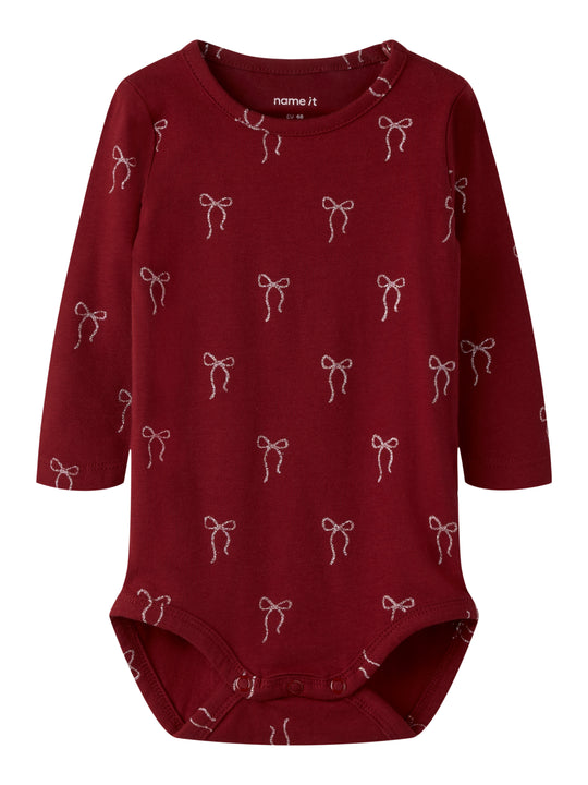 Name It Ratia - LS Body - Red Dahlia