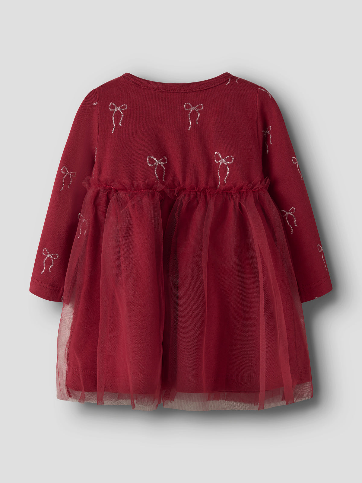 Name It Ratia - LS Dress - Red Dahlia