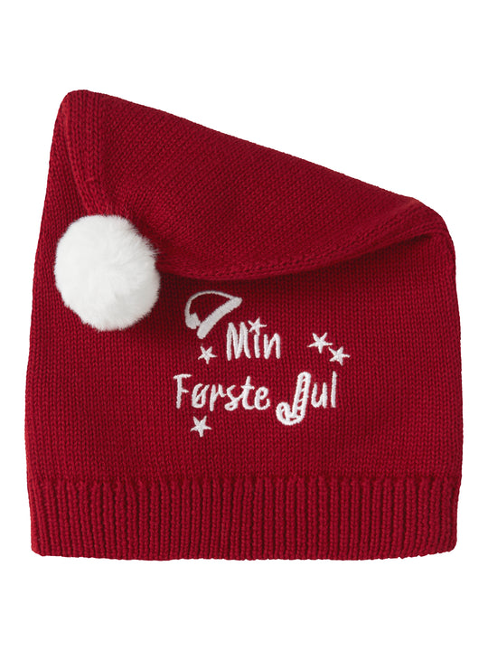 Name It Rixmasine - Knit Hat - Red Dahlia / Hat