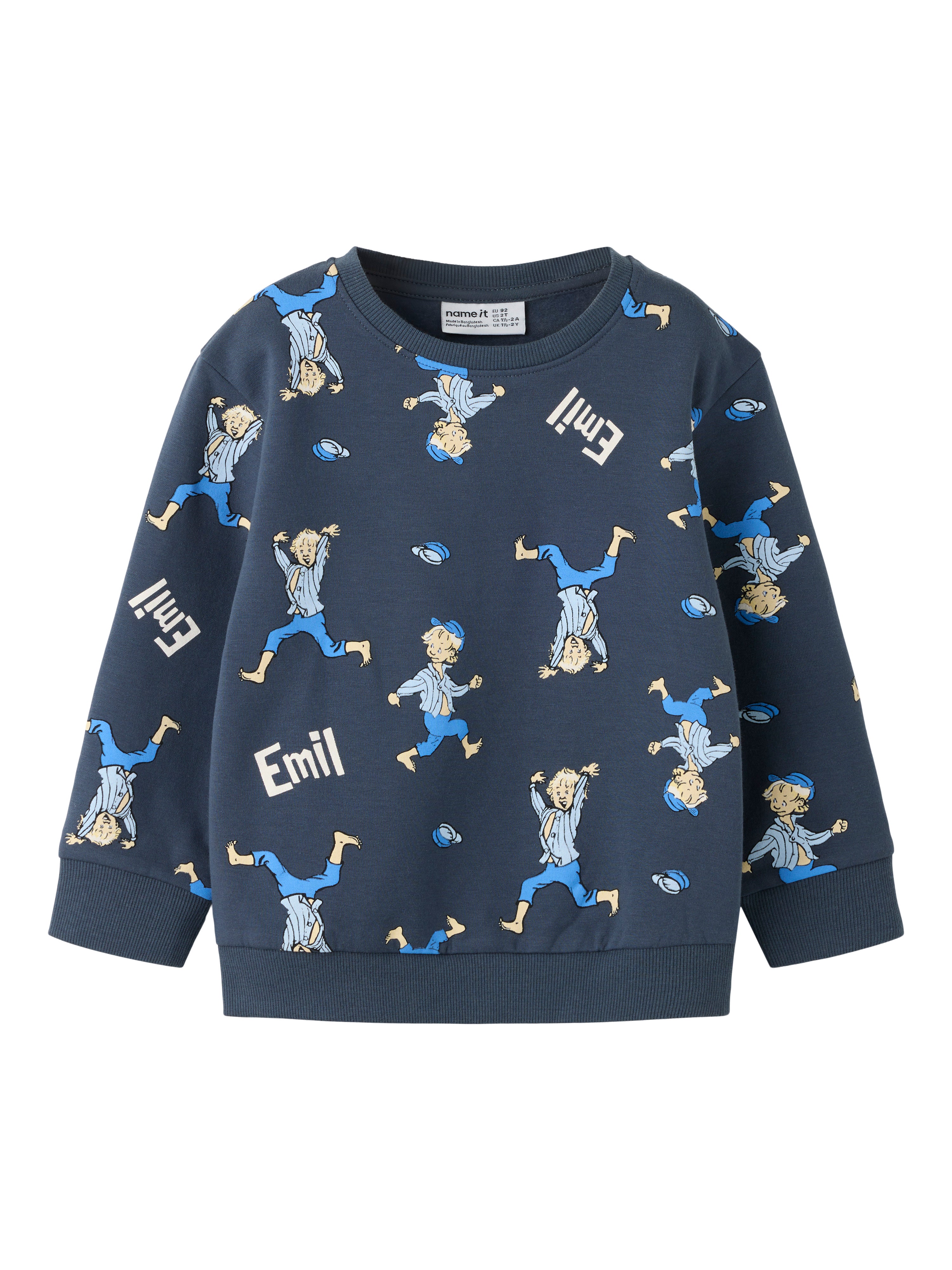 Name It Alfe Emil - Sweat - Ombre Blue