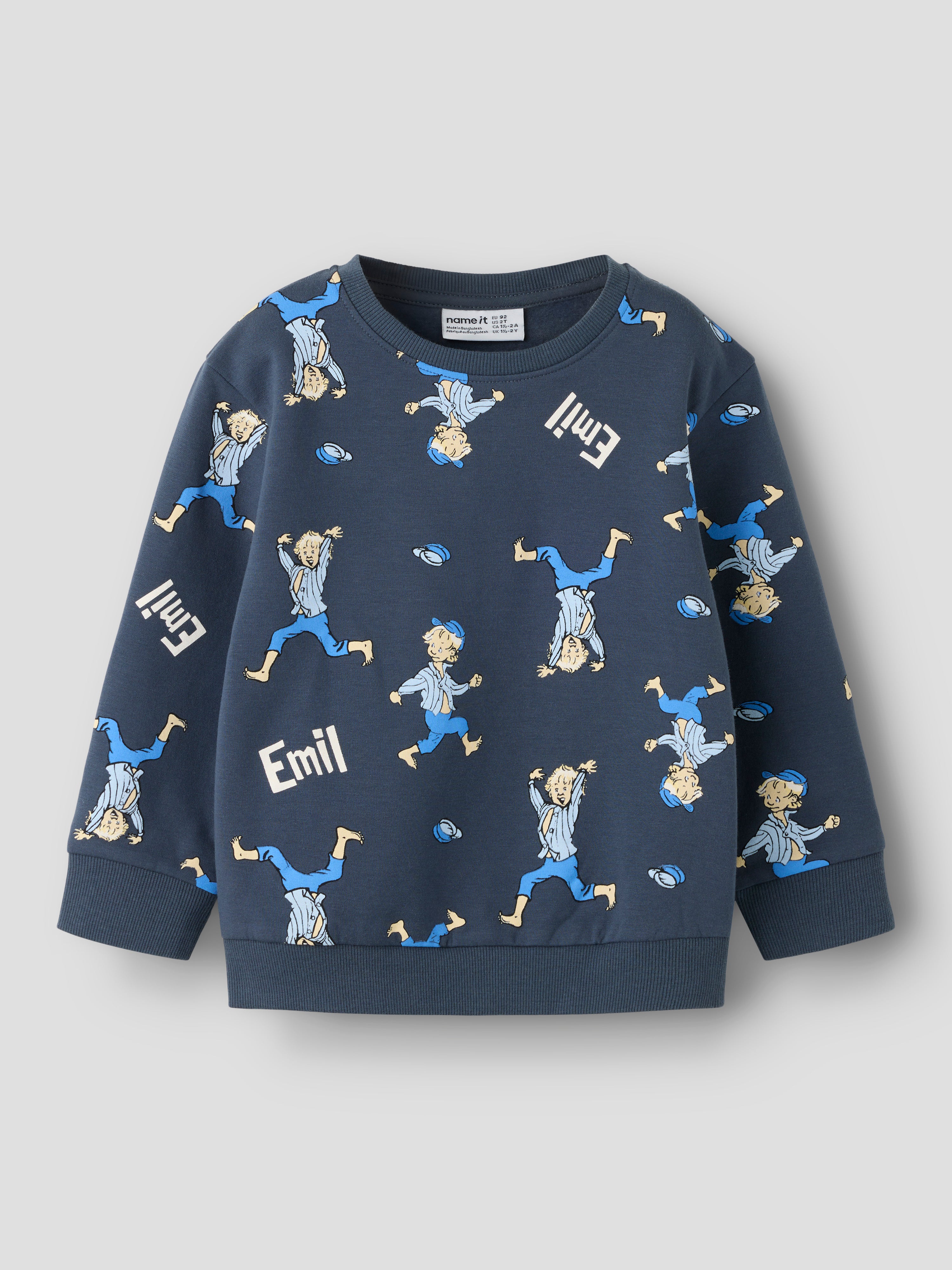 Name It Alfe Emil - Sweat - Ombre Blue