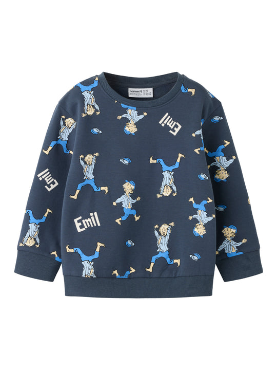 Name It Alfe Emil - Sweat - Ombre Blue