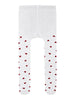 Name It Vichristmas - Julestrømpebukser, 2-pak - Bright White / Red Dahlia