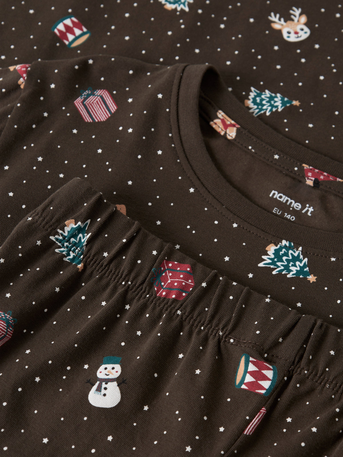 Name It Vismas - LS Nightset - Delicioso / Christmas