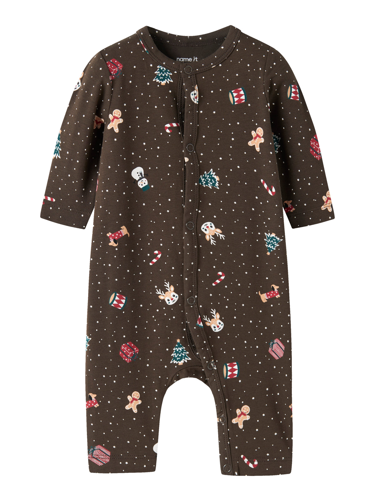 Name It Vismas - LS Nightsuit - Delicioso / Christmas