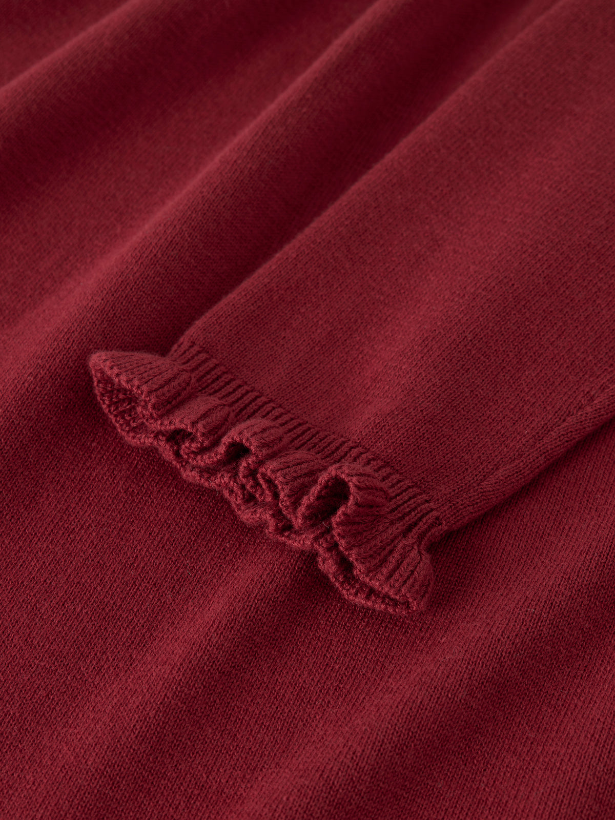Name It Risse - LS Knit Dress - Red Dahlia