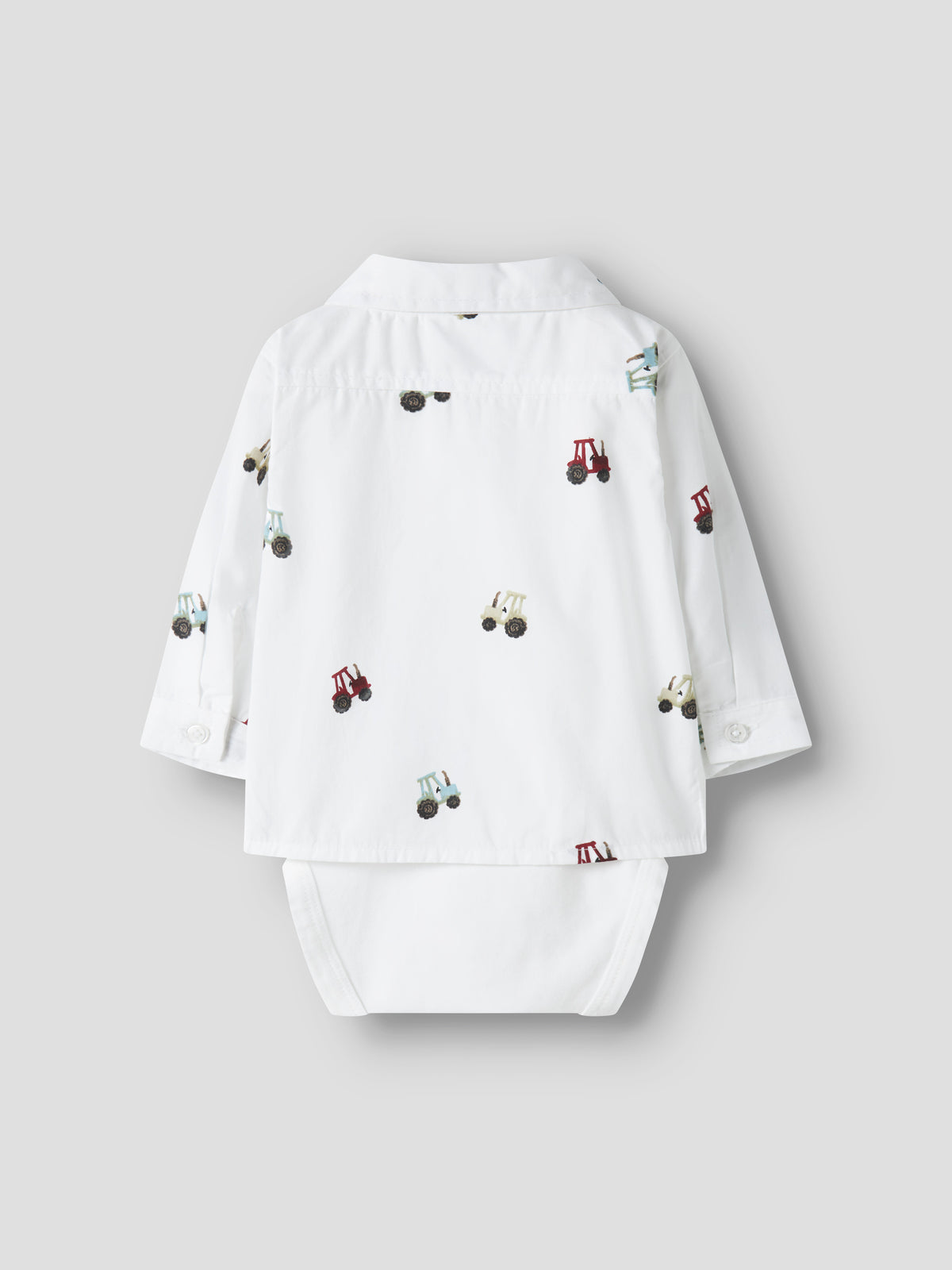 Name It Ractor - LS Bodyshirt - Bright White