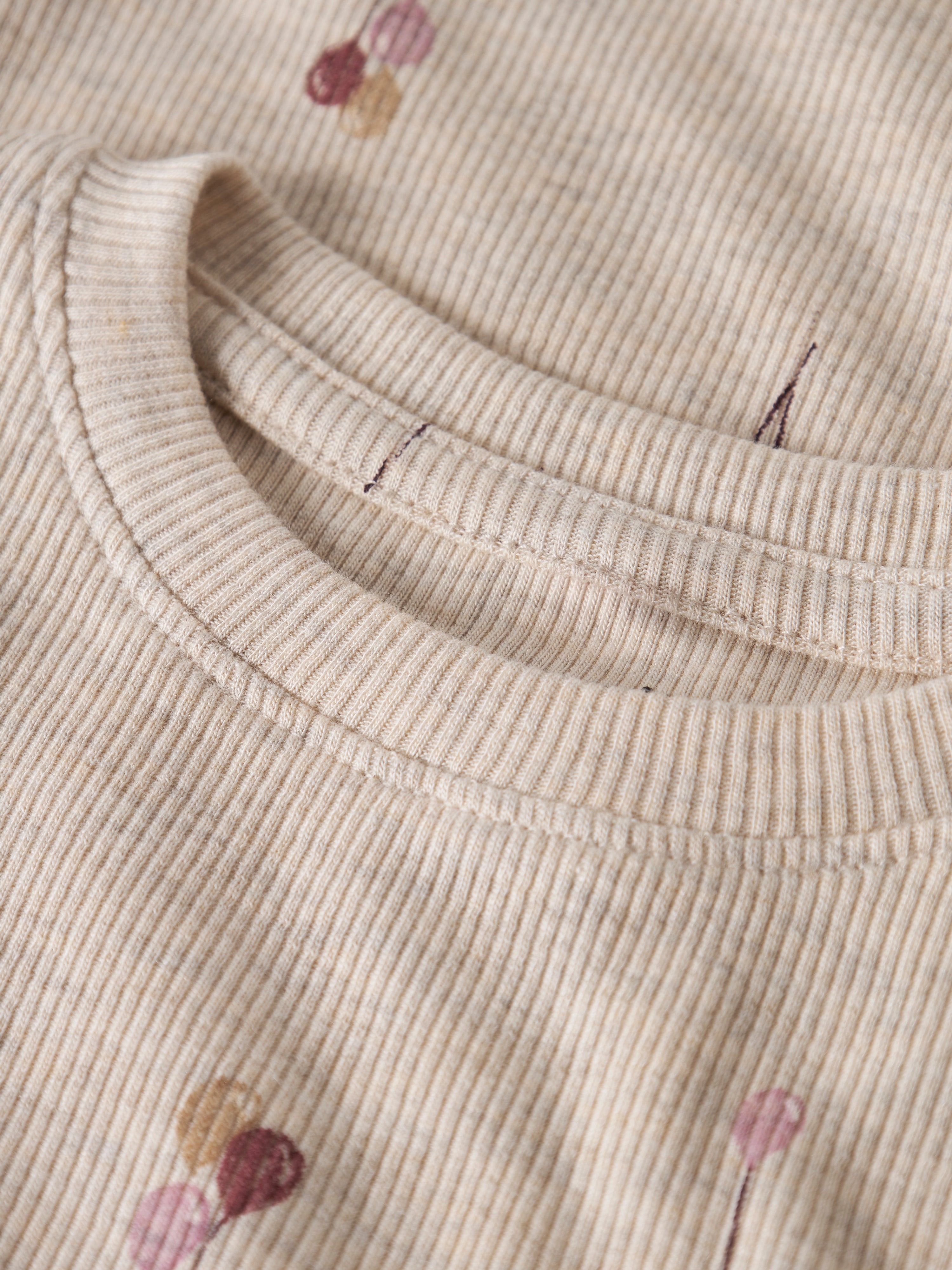 Name It - Nabila LS Top - Peyote Melange