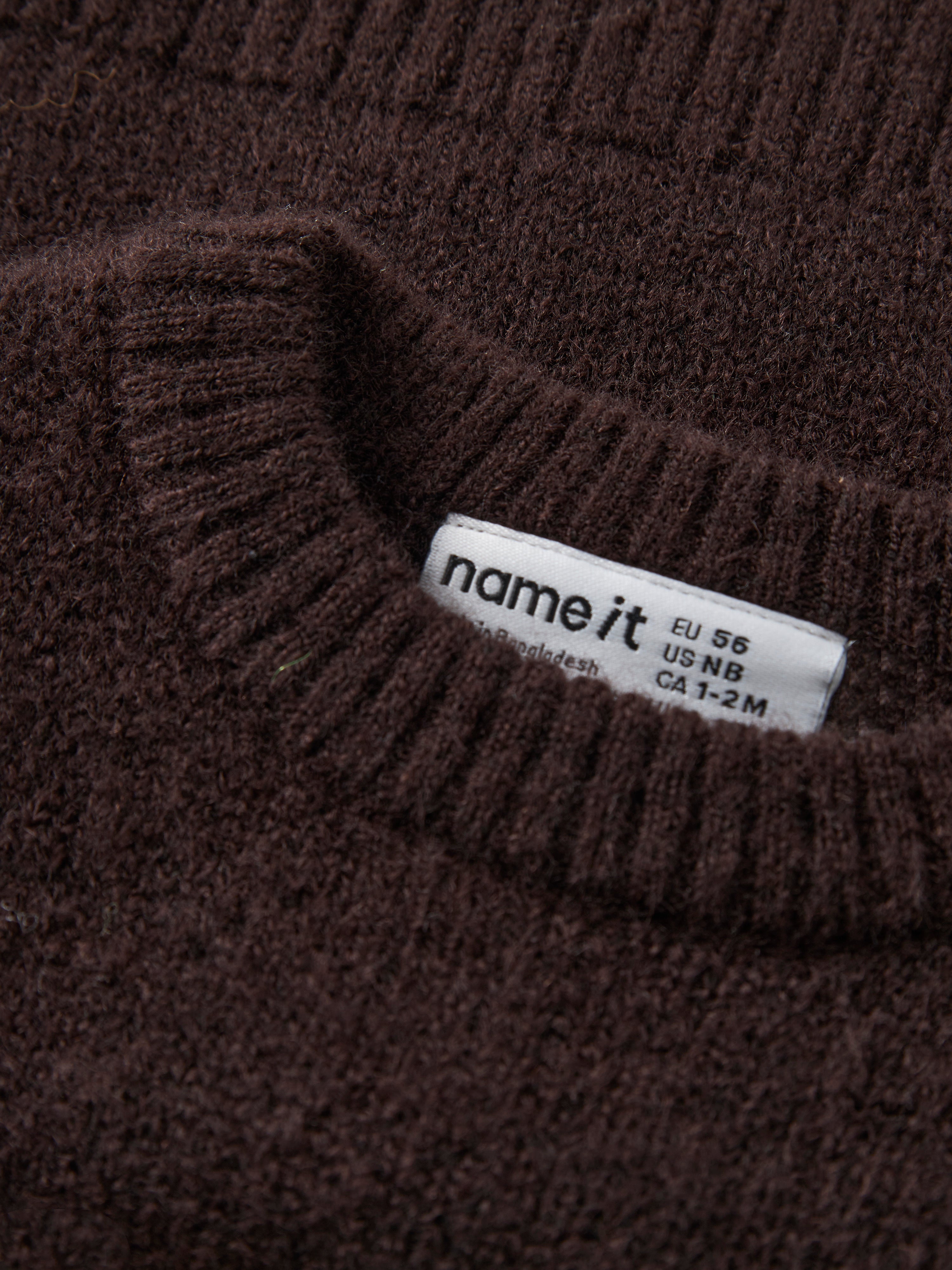 Name It Reifyly - Knit Slipover - Chocolate Plum