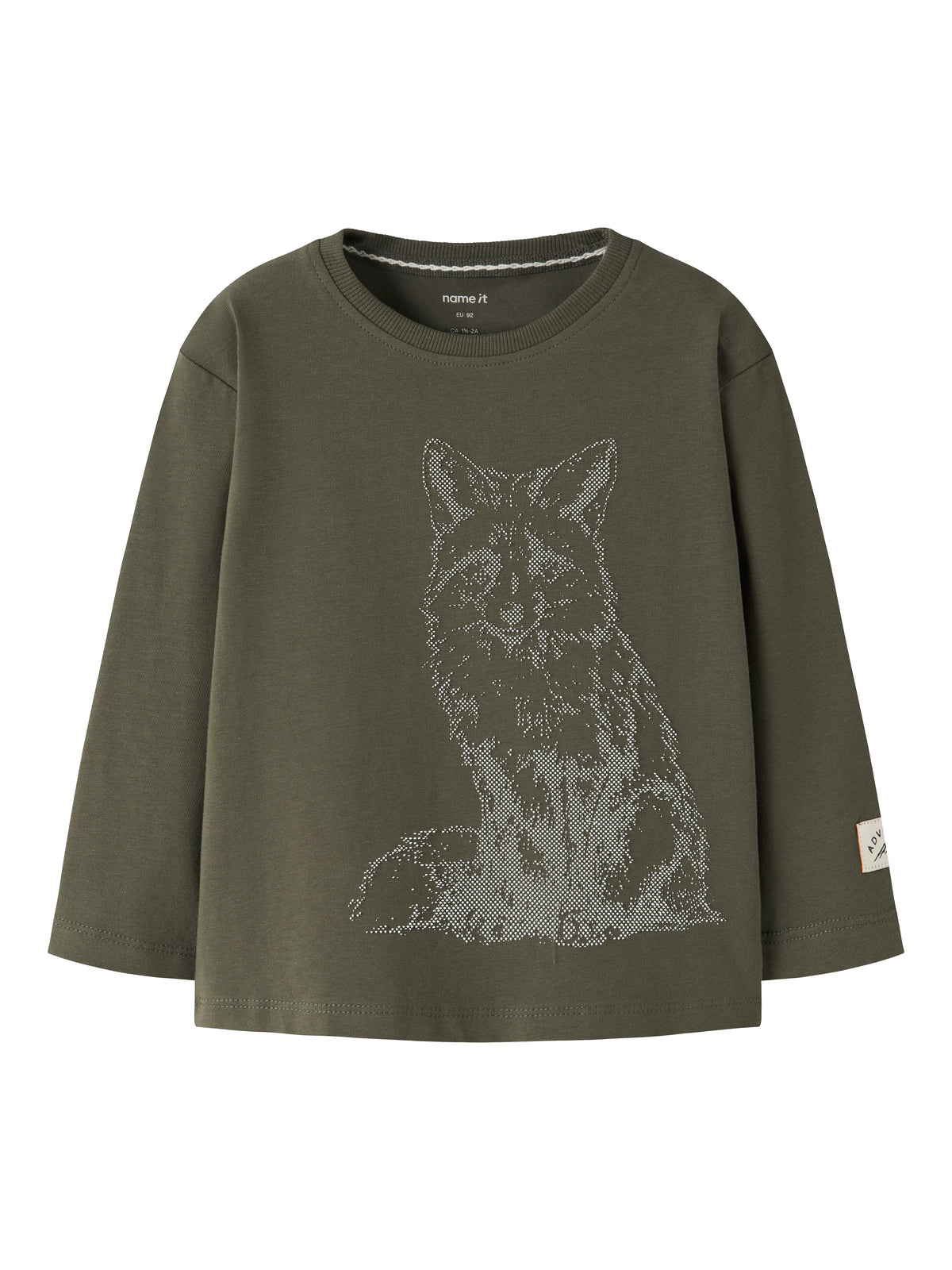 Name It Orlay - LS Top - Olive Night