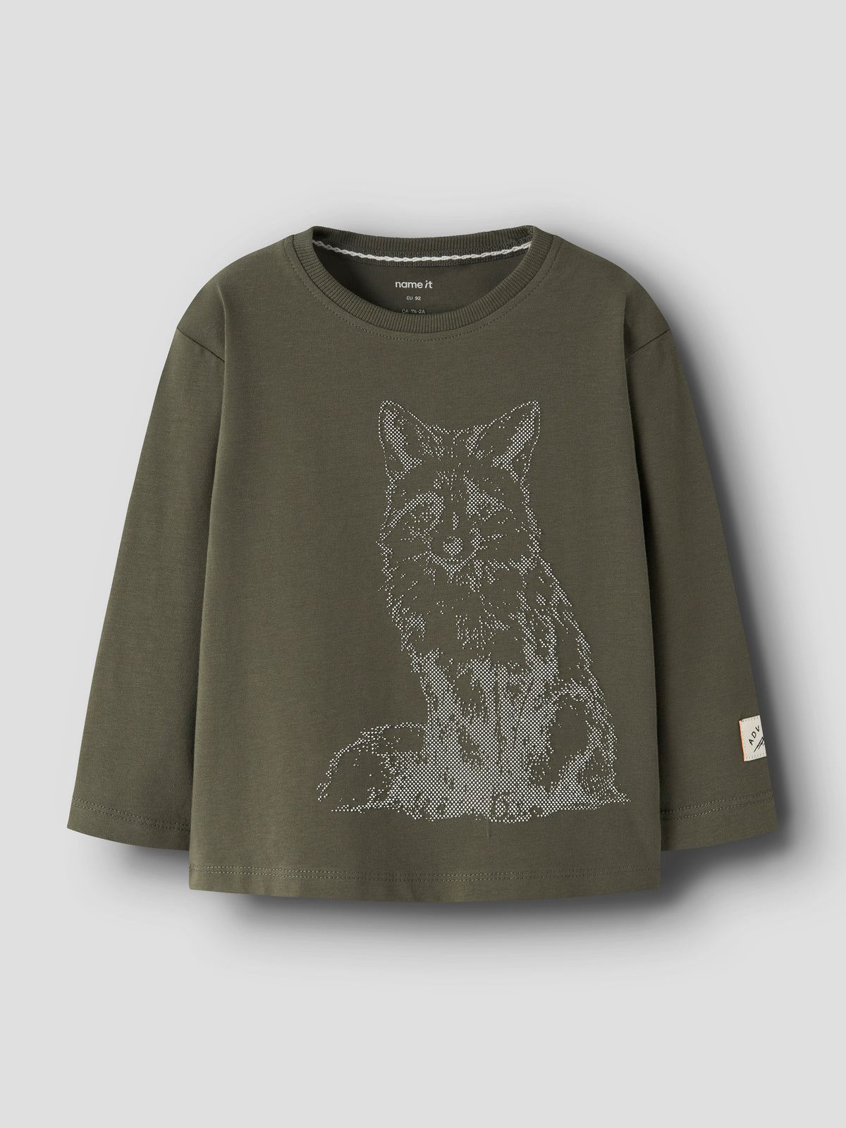 Name It Orlay - LS Top - Olive Night