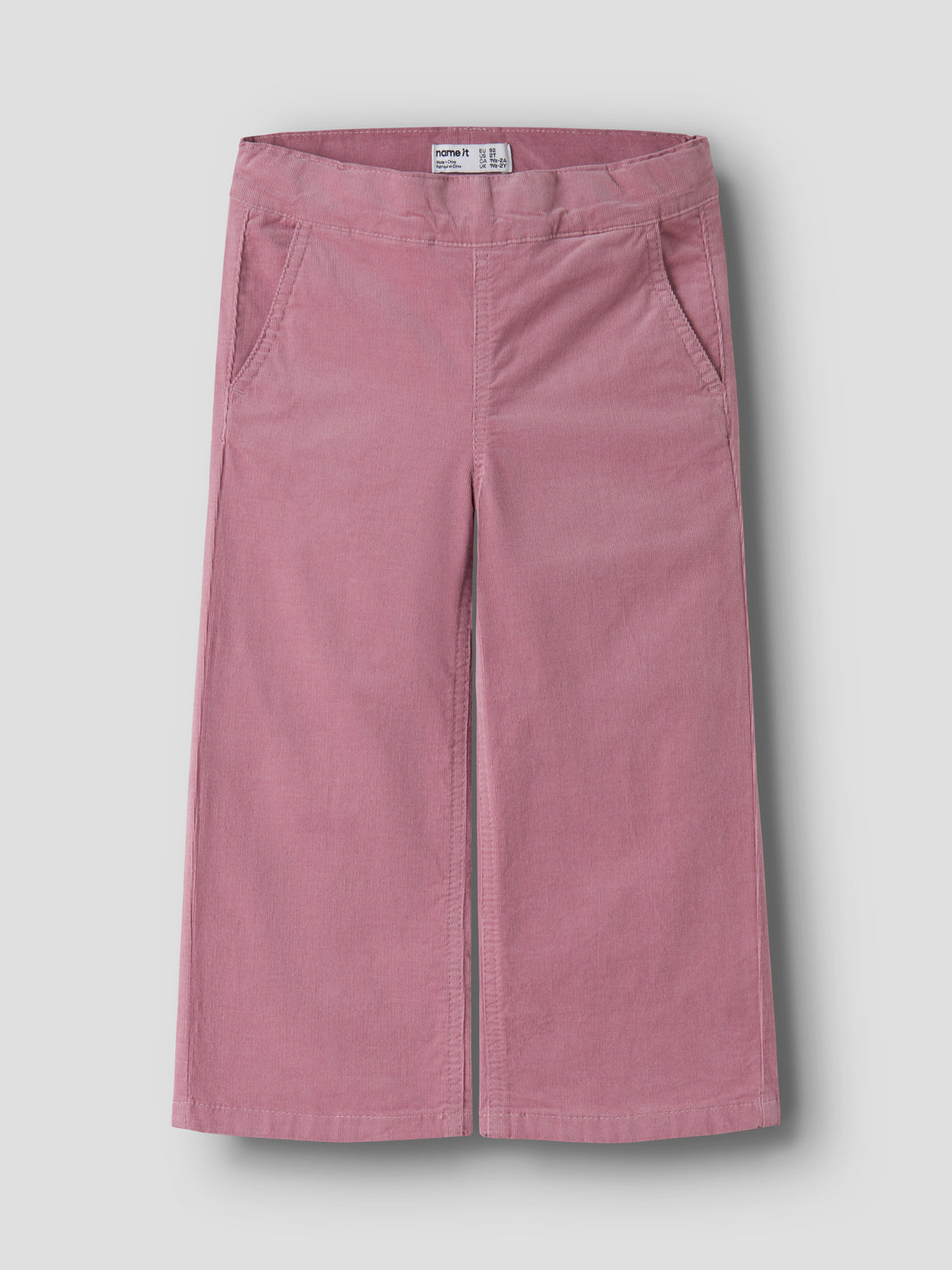 Name It Rose - Wide Cord Pant - Lilas