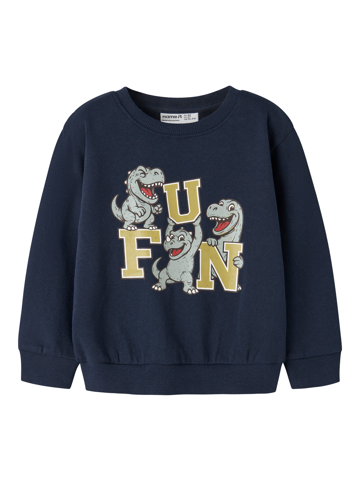 Name It Vildar - LS Sweat - Navy Blazer / Dino Fun