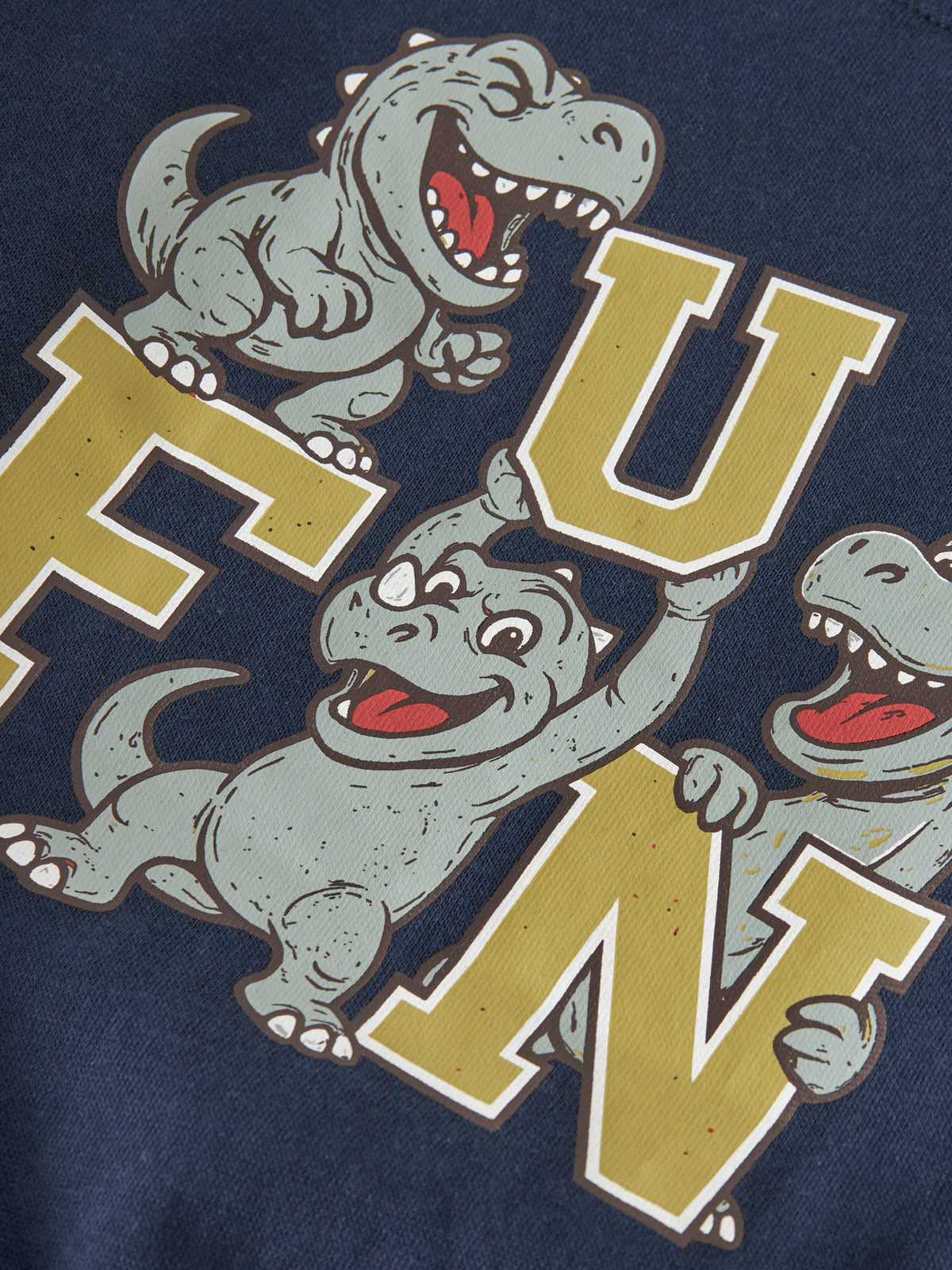 Name It Vildar - LS Sweat - Navy Blazer / Dino Fun