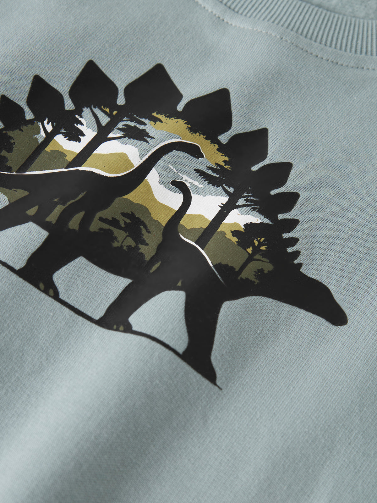 Name It Vildar - LS Sweat - Abyss / Dino Landscape