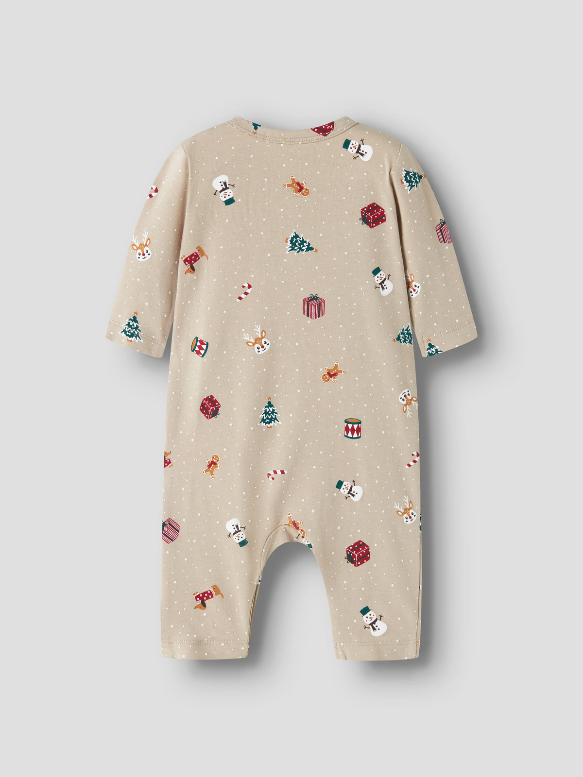 Name It Vismas - LS Nightsuit - Pure Cashmere / Christmas