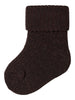 Name It - Nobba Glitter Sock - Chocolate Plum
