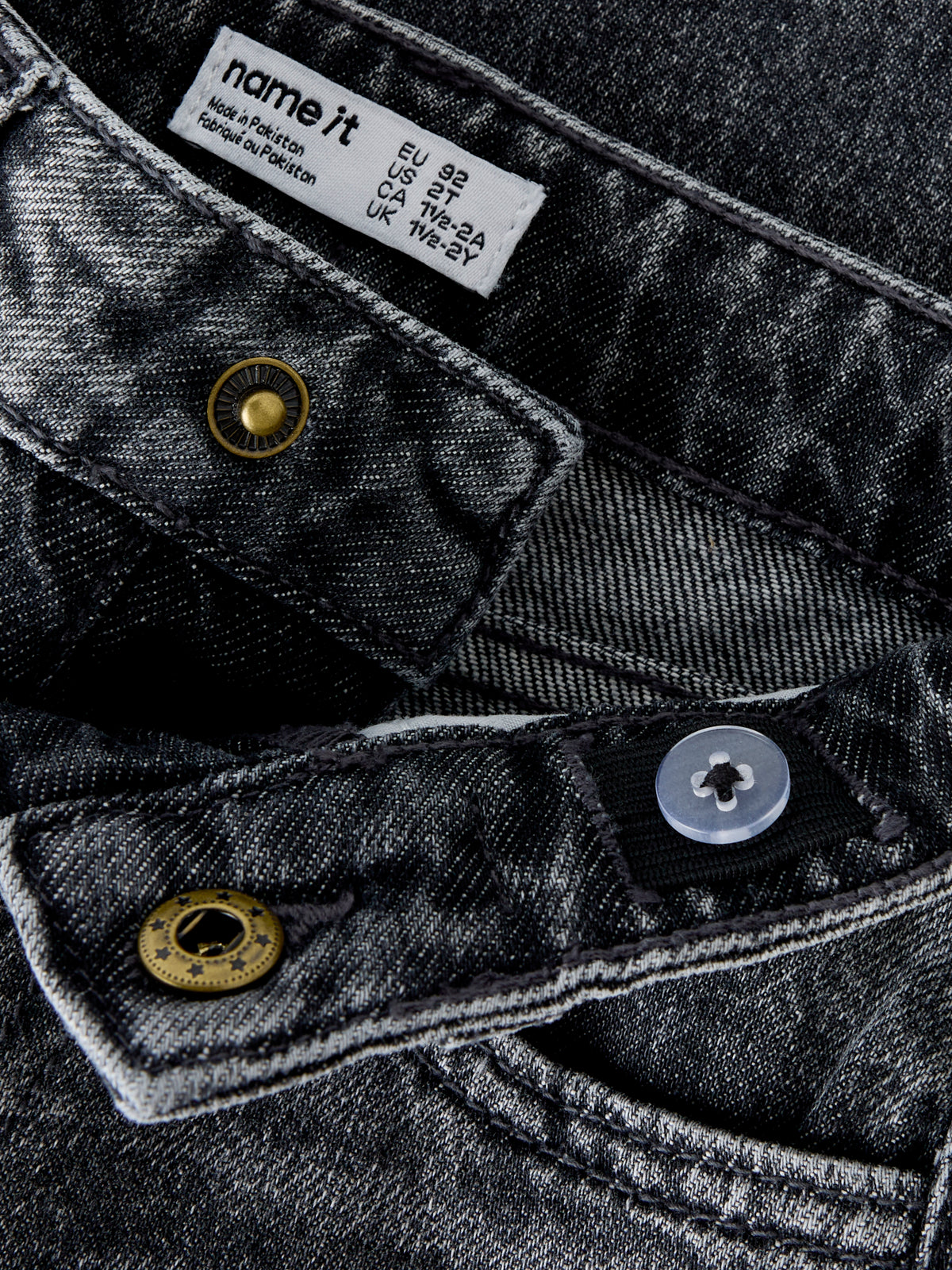 Name It Ben - Skater Denim Jeans 5518 - Dark Grey Denim
