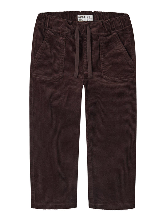 Name It Omega - Cord Pant - Chocolate Plum