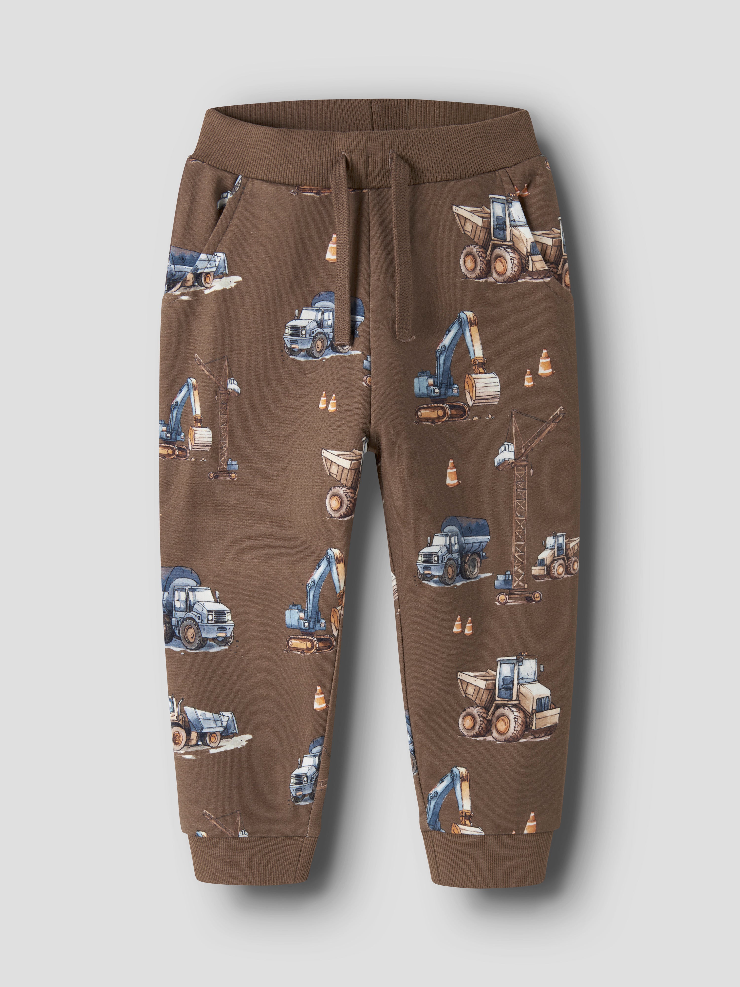 Name It - Nelson NReg Sweat Pant - Brown Lentil