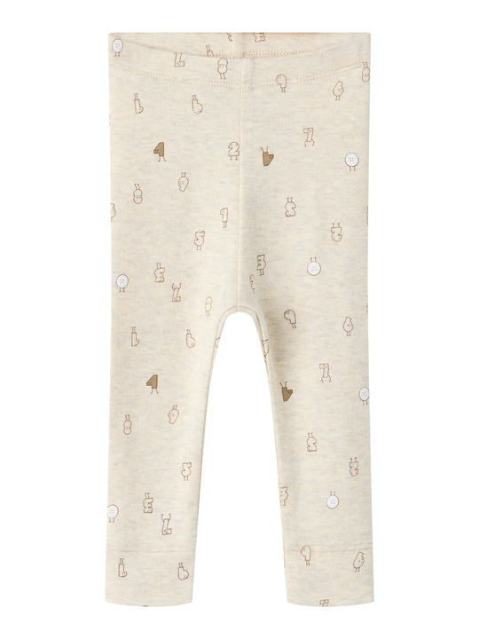 Name It Lydus - Xsl Legging - Peyote Melange