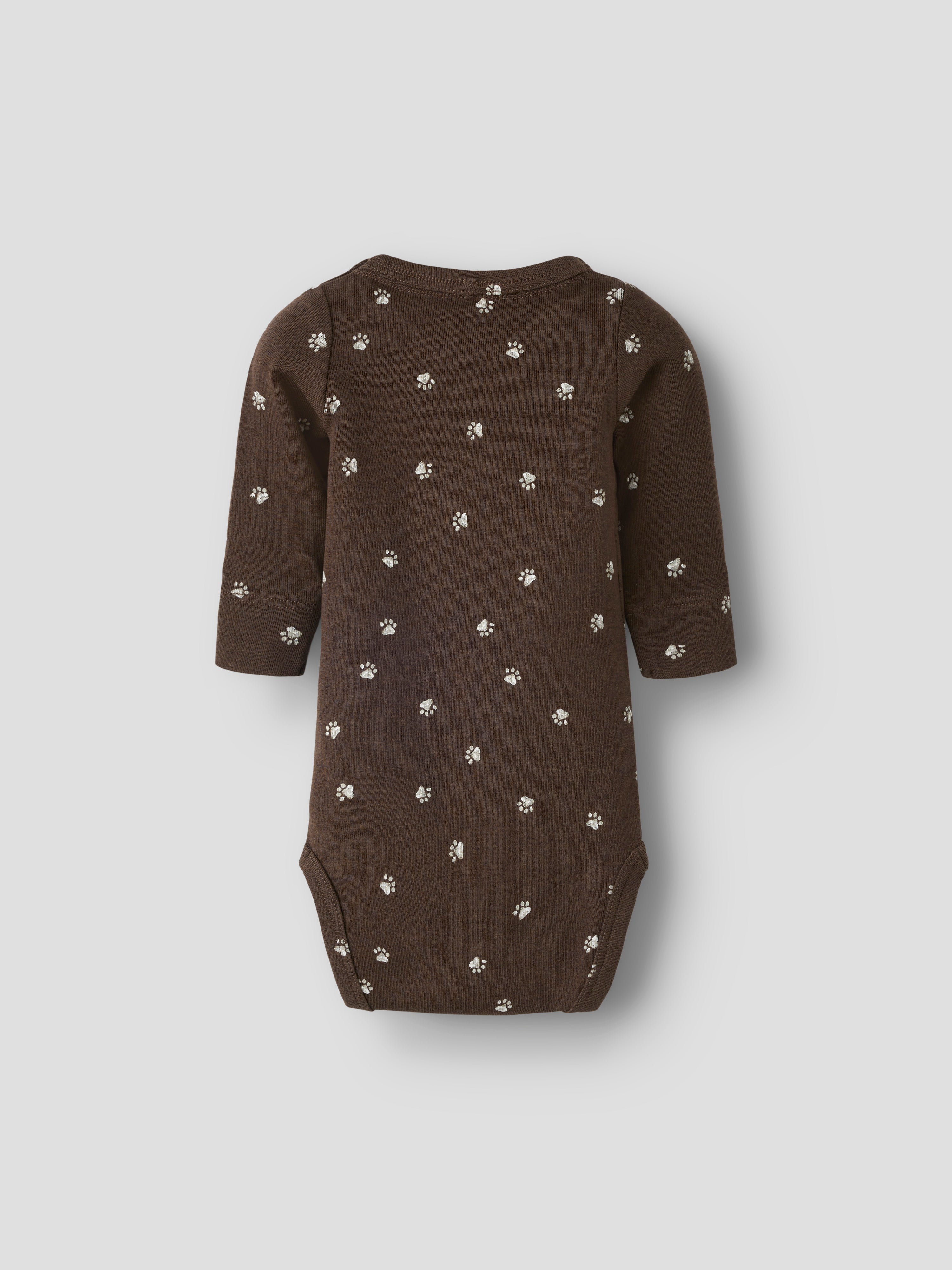 Name It Laris - LS Body - Chocolate Brown