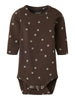 Name It Laris - LS Body - Chocolate Brown