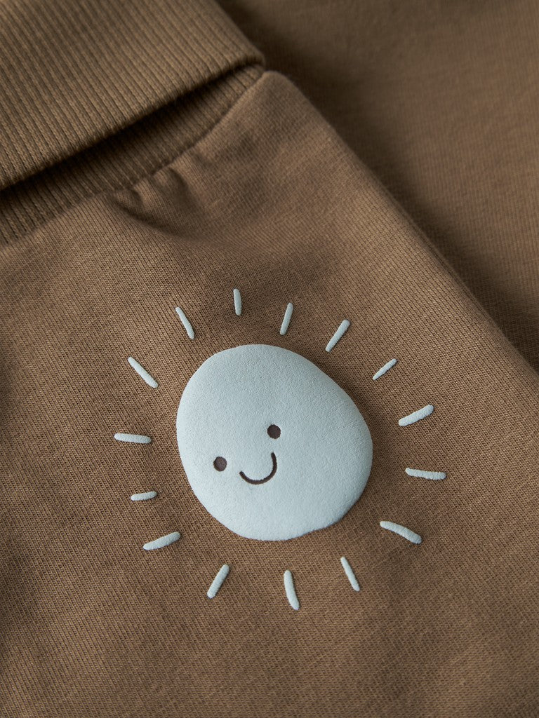 Name It Vimmer - Sweat Pant - Sepia / Sun