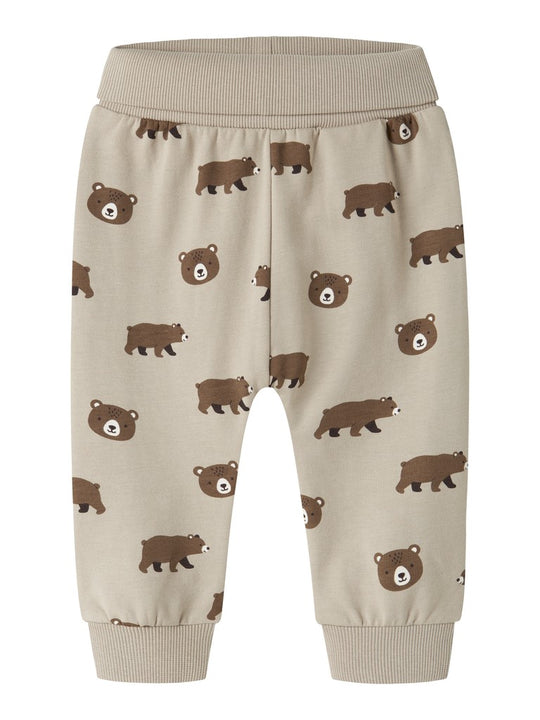 Name It Vimmer - Sweat Pant - Island Fossil / Bears