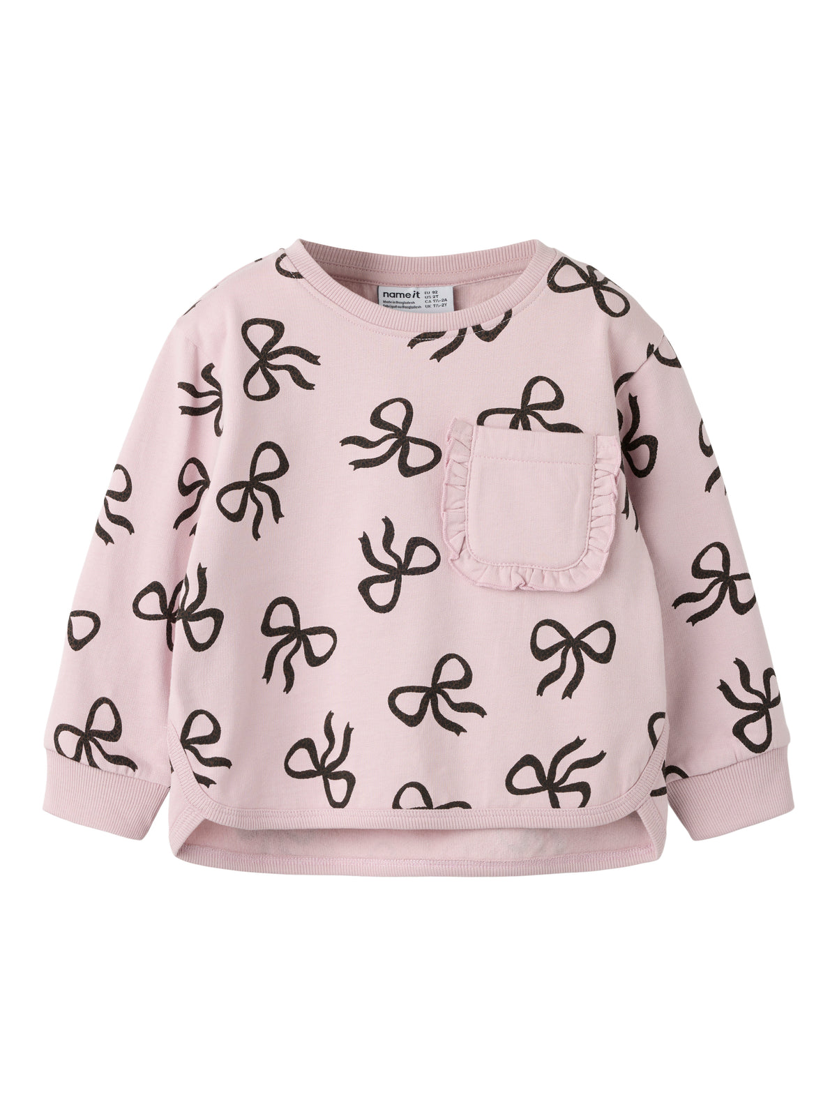 Name It Lucca - LS Sweat - Violet Ice