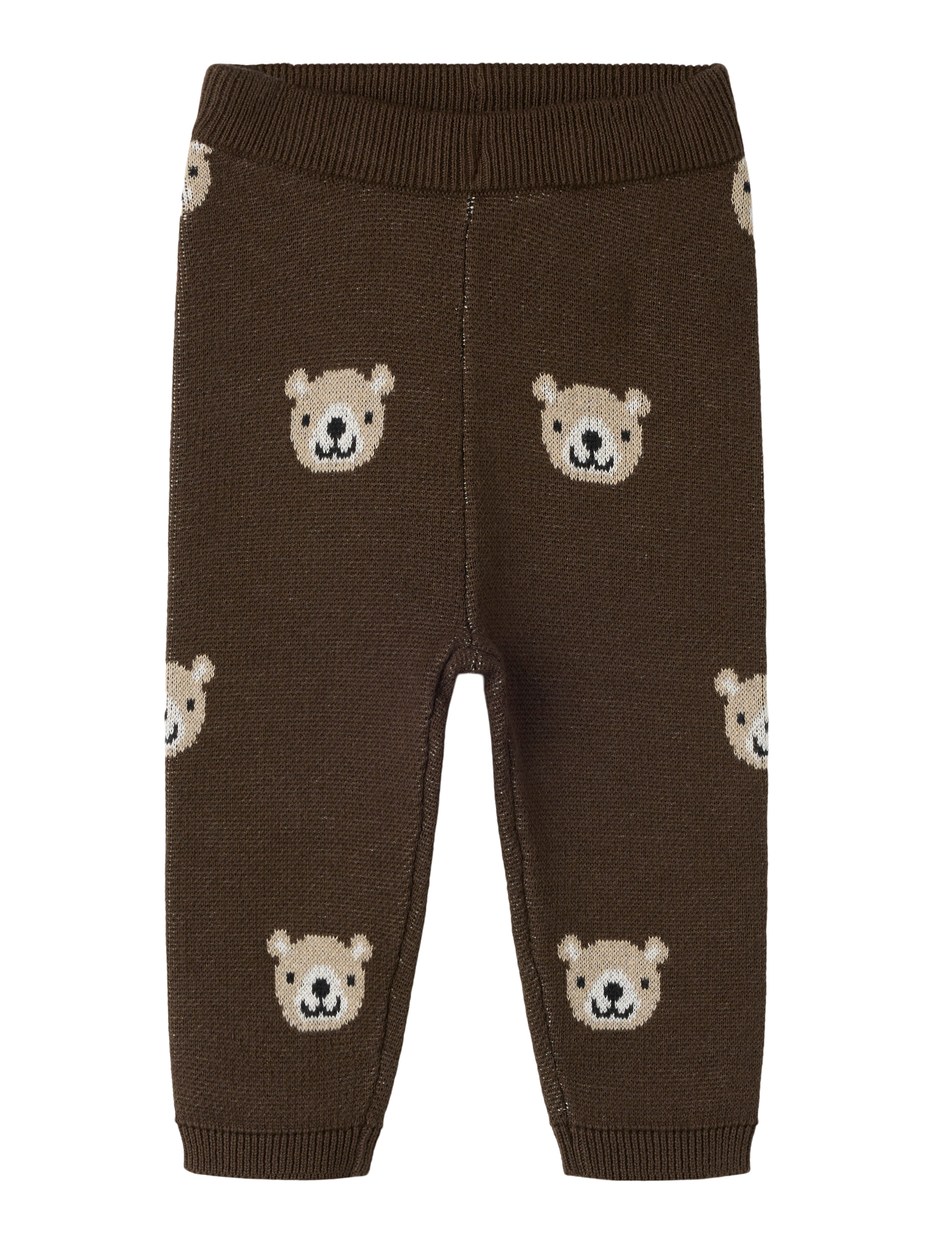 Name It - Neil Knit Pant - Chocolate Brown