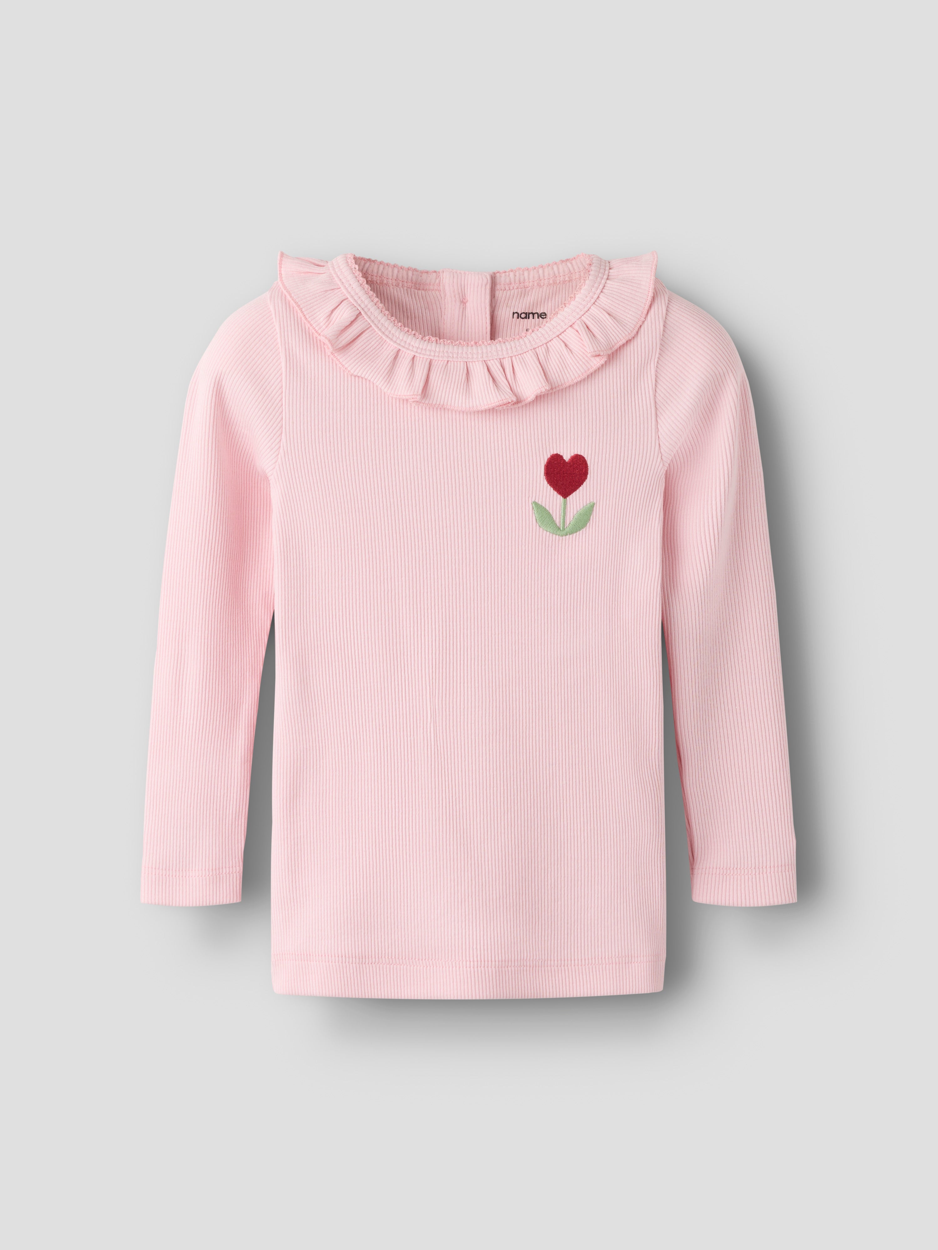 Name It - Naisy LS Slim Top - Parfait Pink