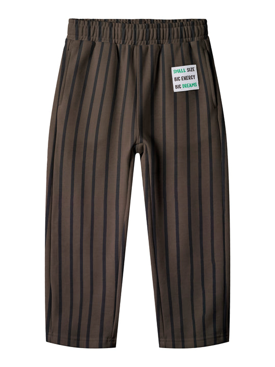 Name It Nakin - Barrel Swe Pant - Chocolate Brown