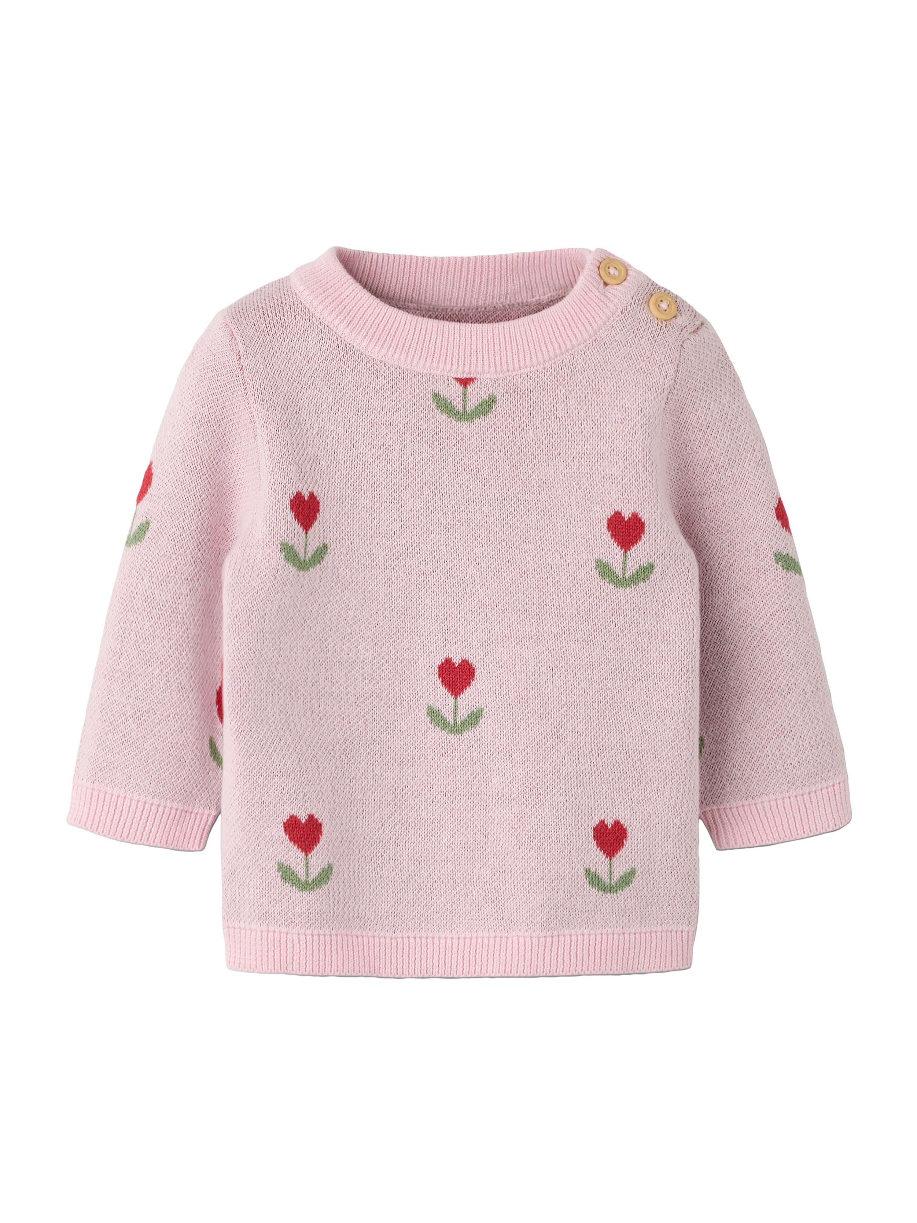 Name It - Nela LS Knit Top - Parfait Pink