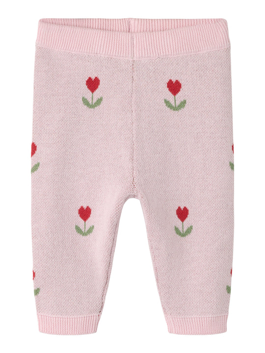 Name It Nela - Knit Pant -  Parfait Pink